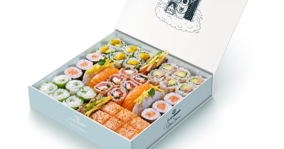 Sushi Shop : une invitation au voyage avec 6 boxes de sushis