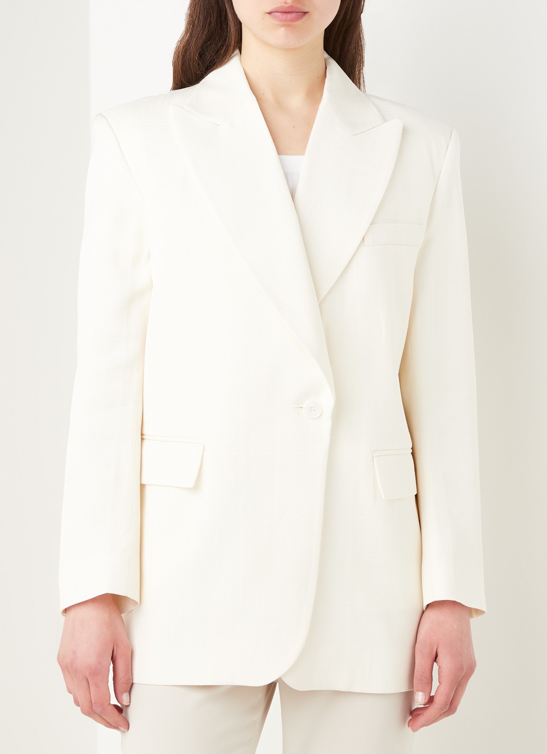 Blazer blanc pour l'été