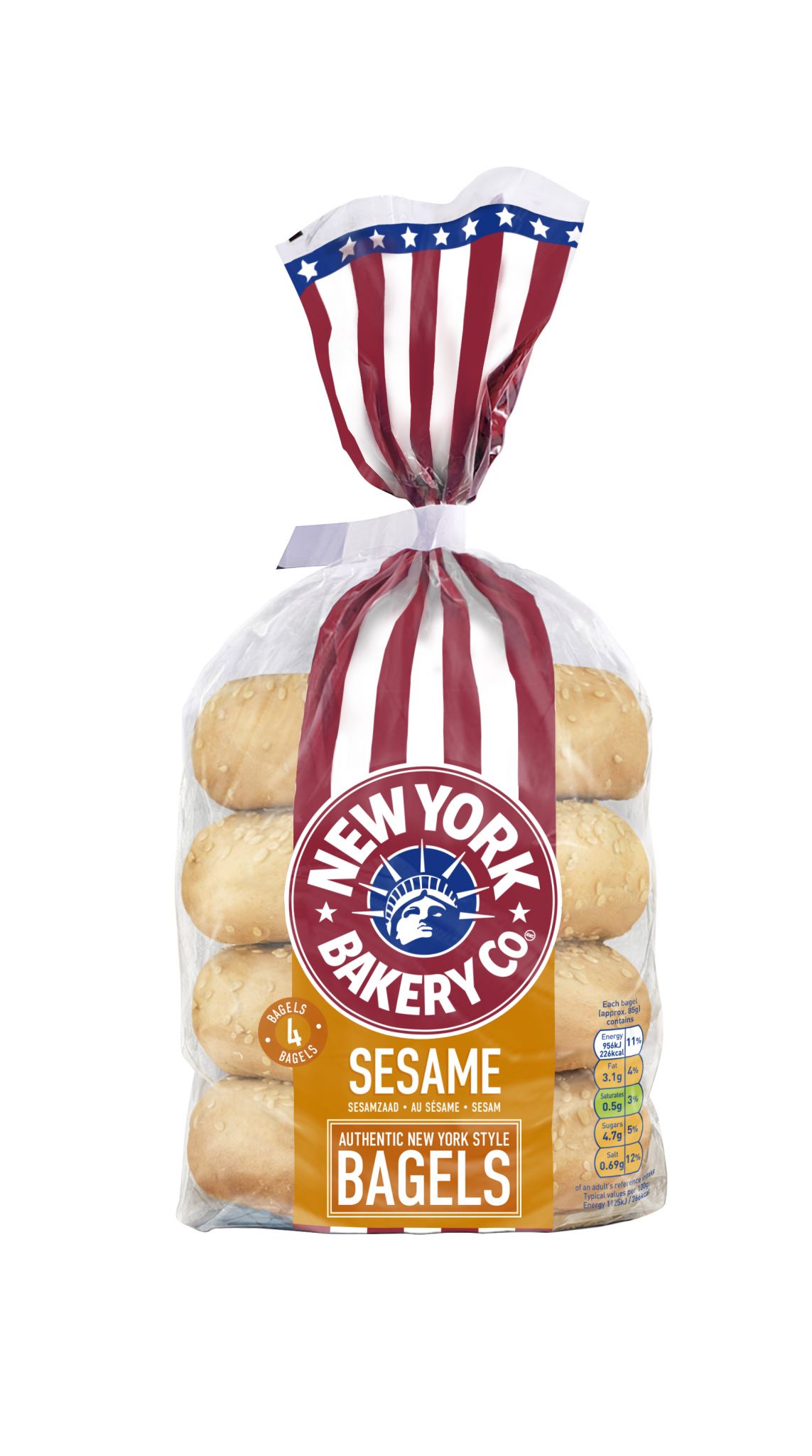 The New York Bakery Co. sesame bagels