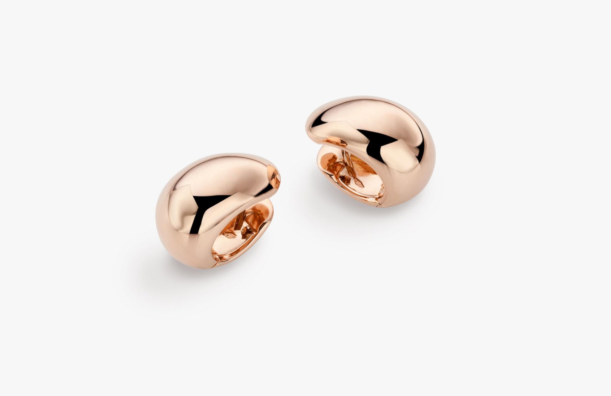 Boucles d’oreilles Simply Gold en or rose packshot