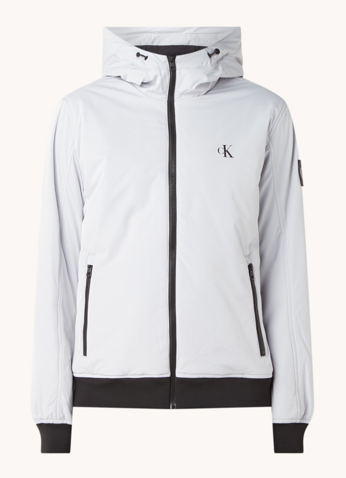 Veste coupe-vent avec capuche et logo Calvin Klein 149,90€