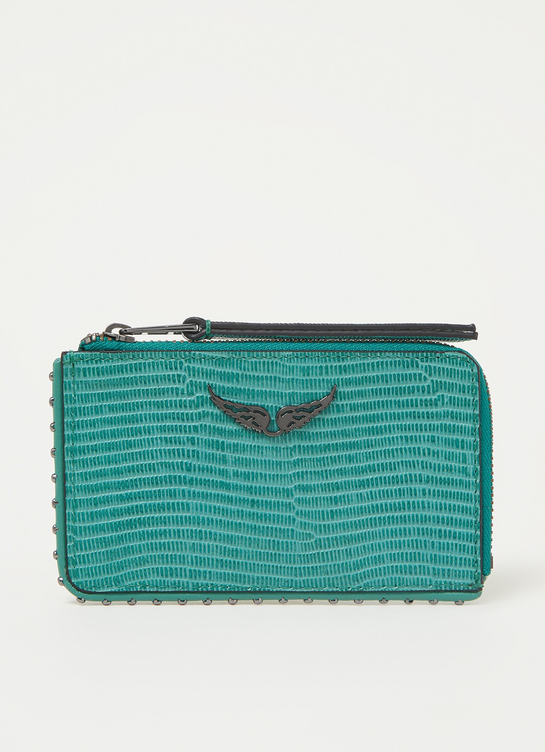 Porte-carte en cuir avec logo Zadig & Voltaire 145€