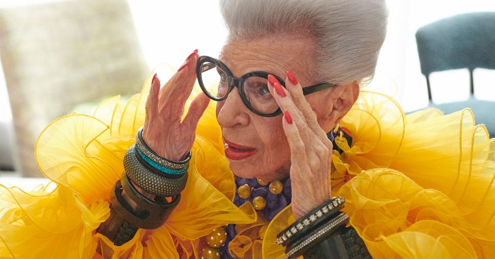 Breaking news : la prochaine collaboration d’H&M se fera avec Iris Apfel