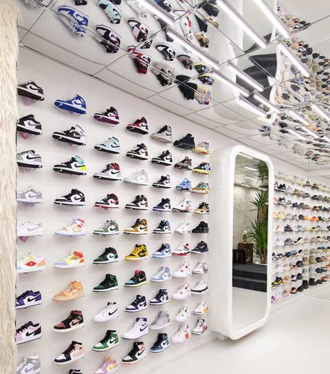 neerhalen Slip schoenen Opvoeding Check Out : la nouvelle boutique pour les fans de sneakers - ELLE.be