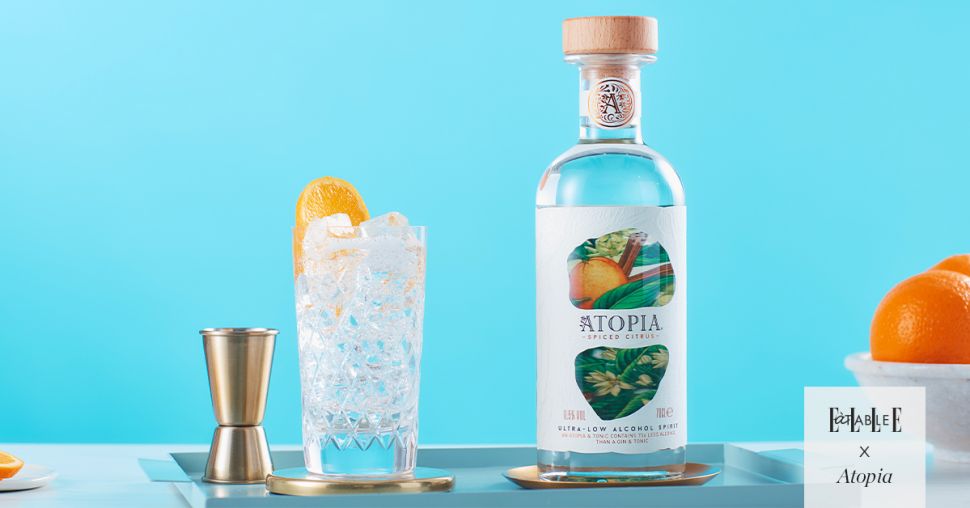 ATOPIA : La savoureuse boisson très faiblement alcoolisée, figure de proue de la tendance NOLO