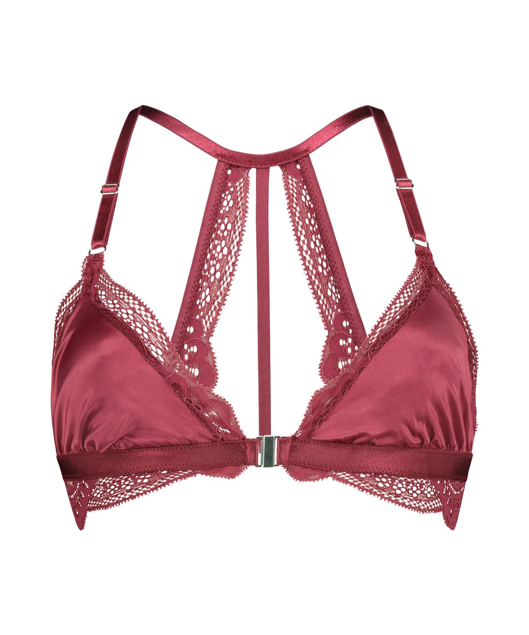 soutien rouge dentelle hunkemoller