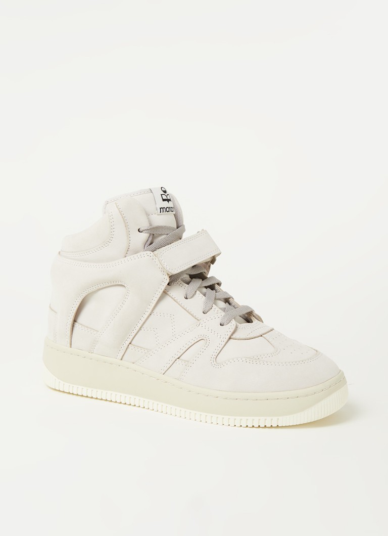 Isabel Marant Sneaker Brooklee en cuir de veau