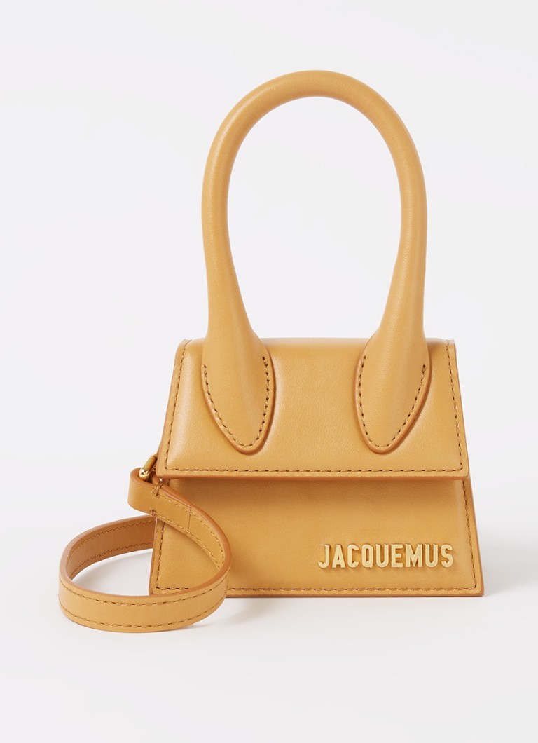 Sac à main mini Le Chiquito en cuir avec logo Jacquemus