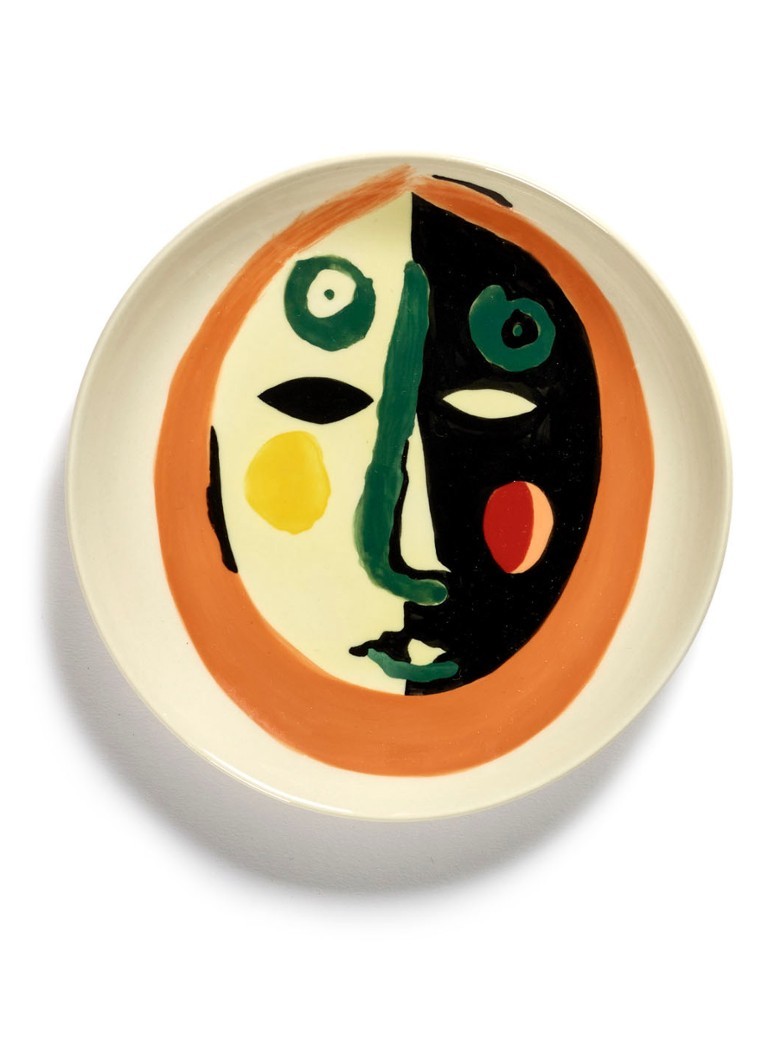 Assiette à gâteau FEAST Face 1 XS 16 cm d'Ottolenghi x Serax idées cadeaux