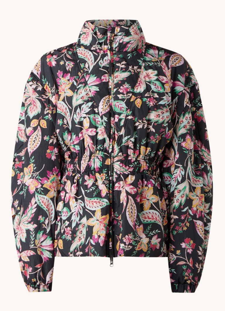 Isabel Marant Etoile - Veste matelassée Dastya avec manches amovibles et imprimé floral pour l' hiver - 450 €