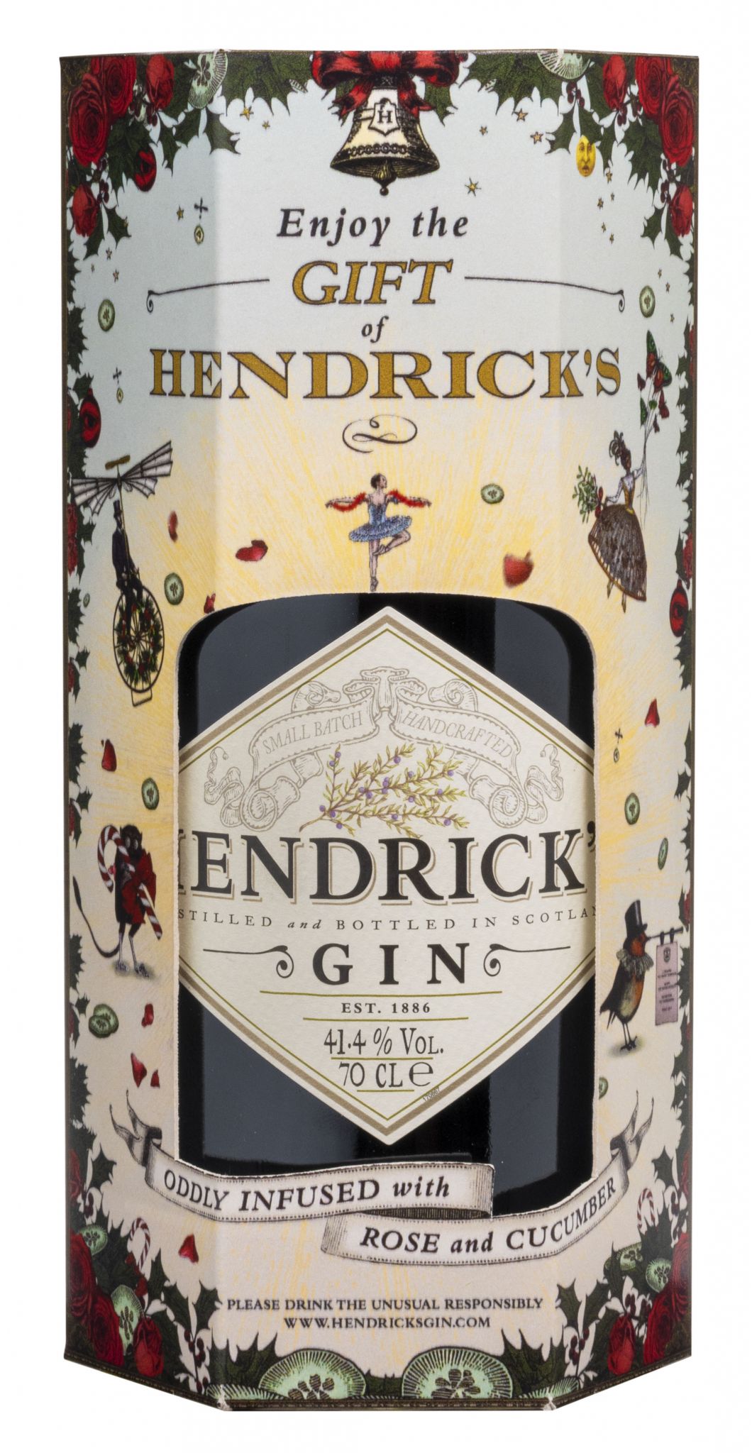 Coffret spécial fêtes © Hendrick's Gin