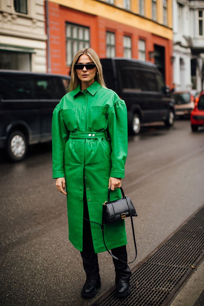 Le vert à la Fashion Week de Copenhague