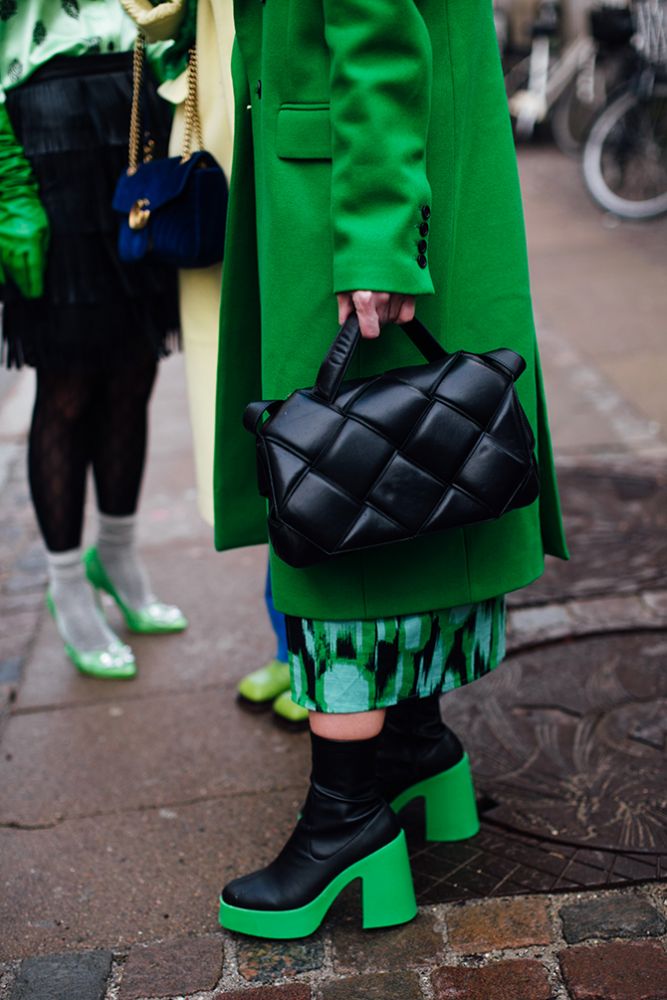 Le vert à la Fashion Week de Copenhague