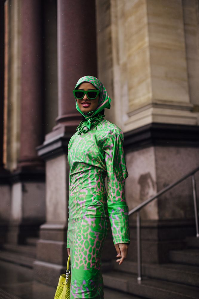 Le vert à la Fashion Week de Copenhague