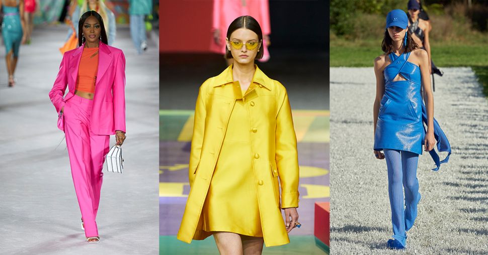 Les 10 couleurs tendances du printemps 2022