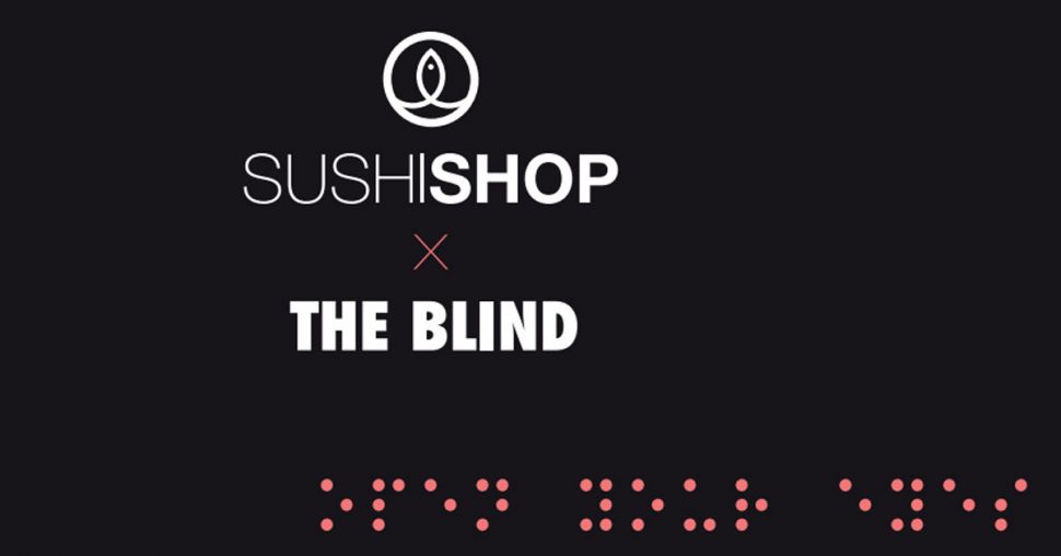 Sushi Shop x The Blind : des sushis pour la bonne cause