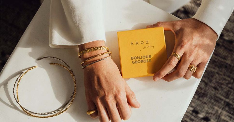 On adore : la collab Aroz Jewelry X Bonjourgeorges