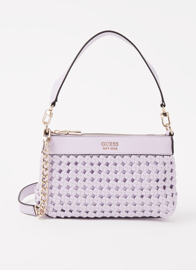 Guess - Sac à bandoulière Sicilia avec motif tressé - 104€ au lieu de 130€