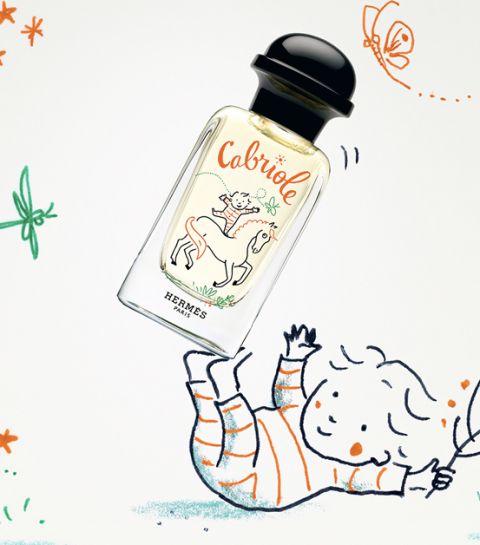 Cabriole : le premier parfum pour enfant de la marque Hermès