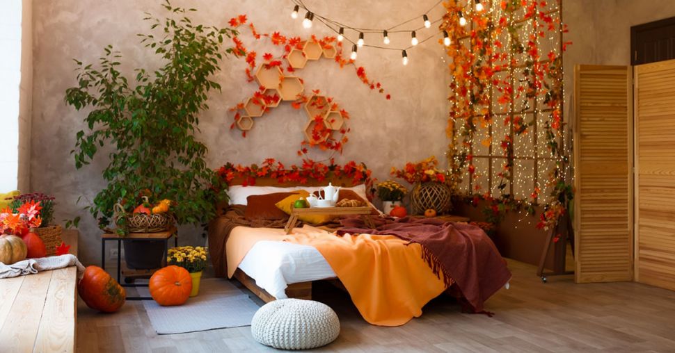 5 astuces pour une chambre d’automne