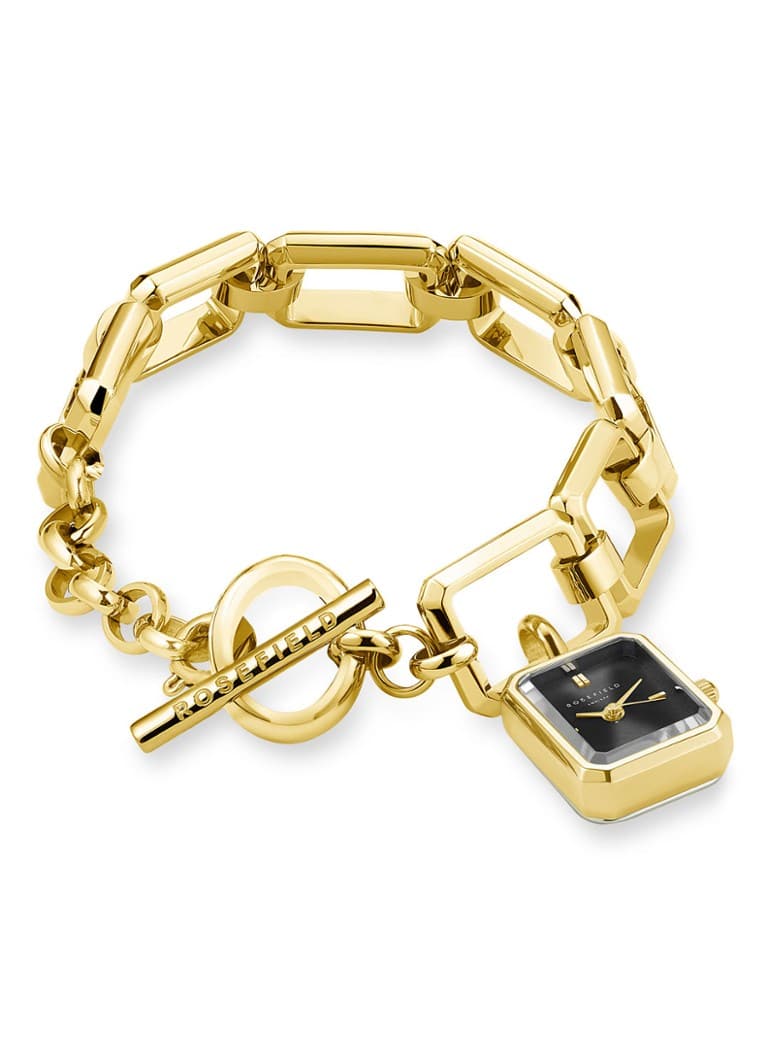 Rosefield - Montre The Octagon Charm Chain SBGSG-O66