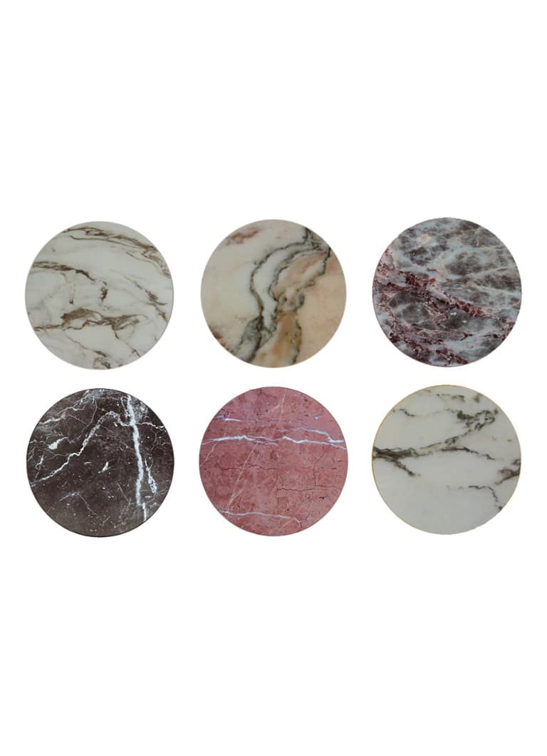 &Klevering - Sous-verres en liège lot de 6 - 11,50€