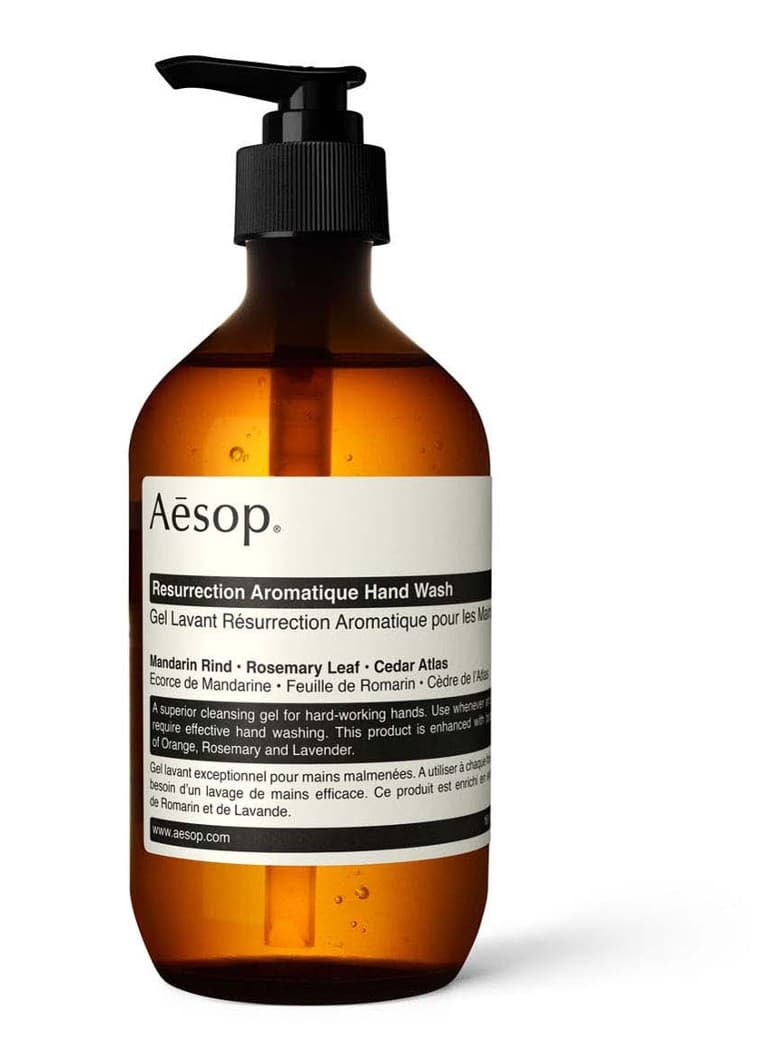 cadeaux Aesop - Resurrection Aromatique Hand Wash - savon pour les mains - 35€