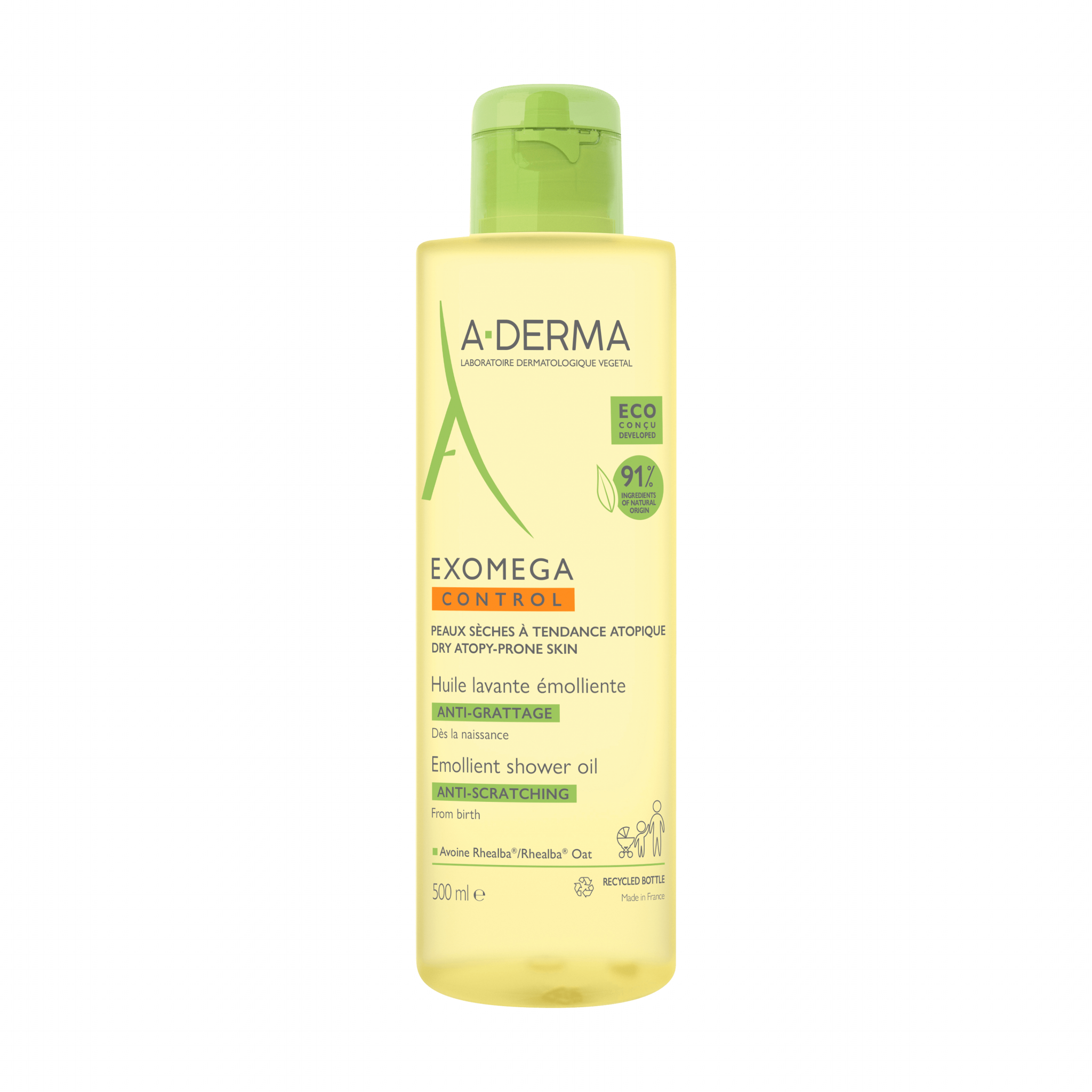 Xeracalm, de l’Huile Nettoyante Emolliente 500 ml A-Derma