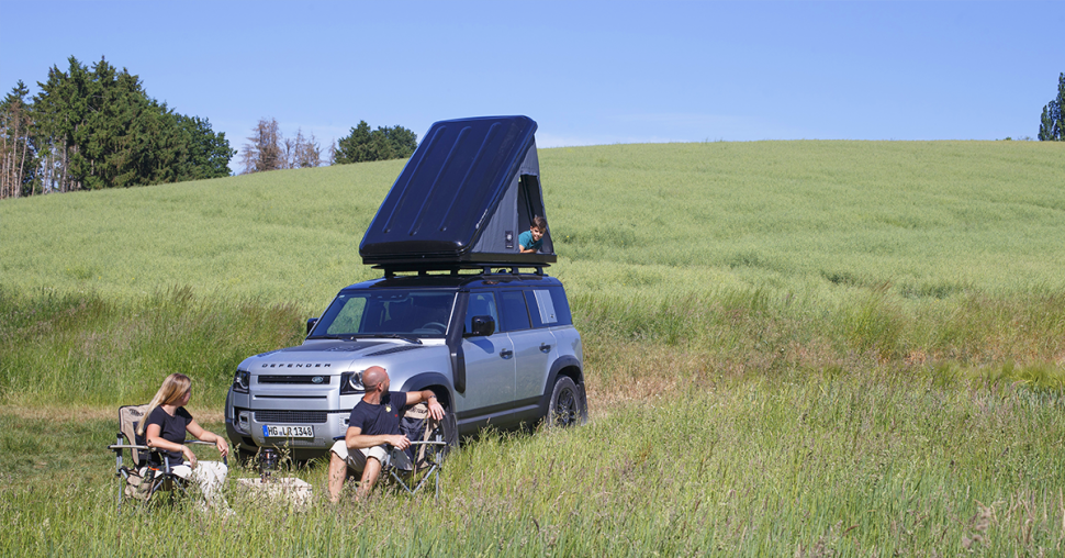 Louez un Defender et sa tente de toit le temps d’un weekend (ou plus !)