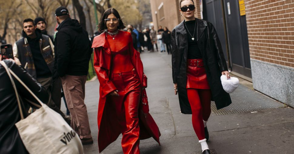 Le rouge est la couleur la plus tendance de cet automne-hiver