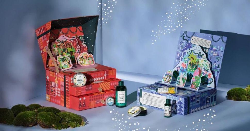 Patientez jusqu’à Noël en beauté avec les Calendriers de l’Avent The Body Shop