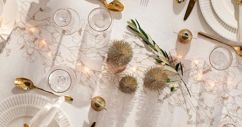 Déco de table de Noël : optez pour le raffinement chez La Redoute