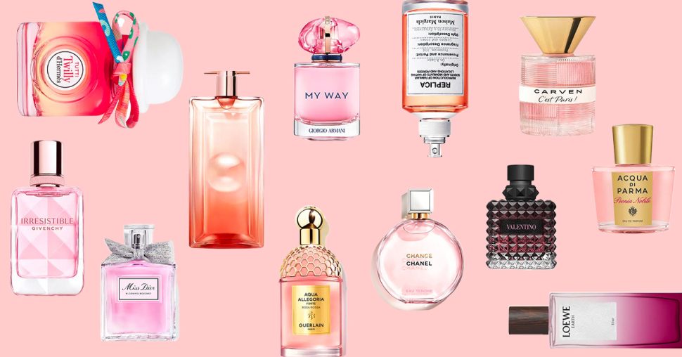 12 parfums roses romantiques à offrir à la Saint-Valentin