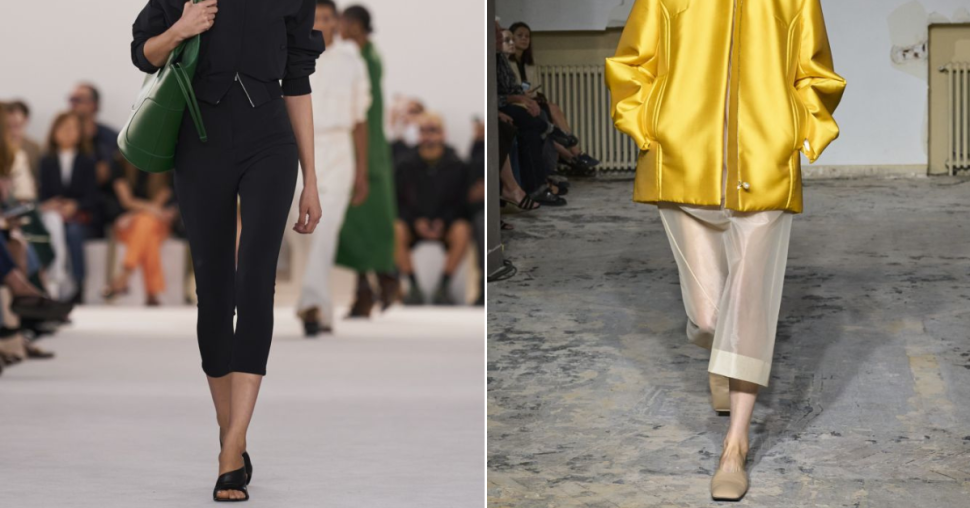 Micro-trend : le pantalon trois-quarts fait un retour timide