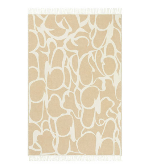 couverture beige