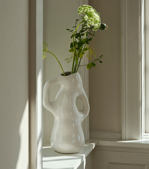 Vase blanc