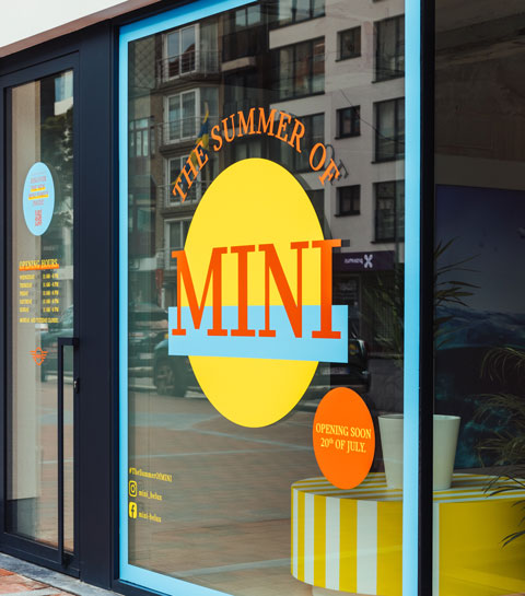 Un pop up store MINI s’installe à Knokke pour l’été