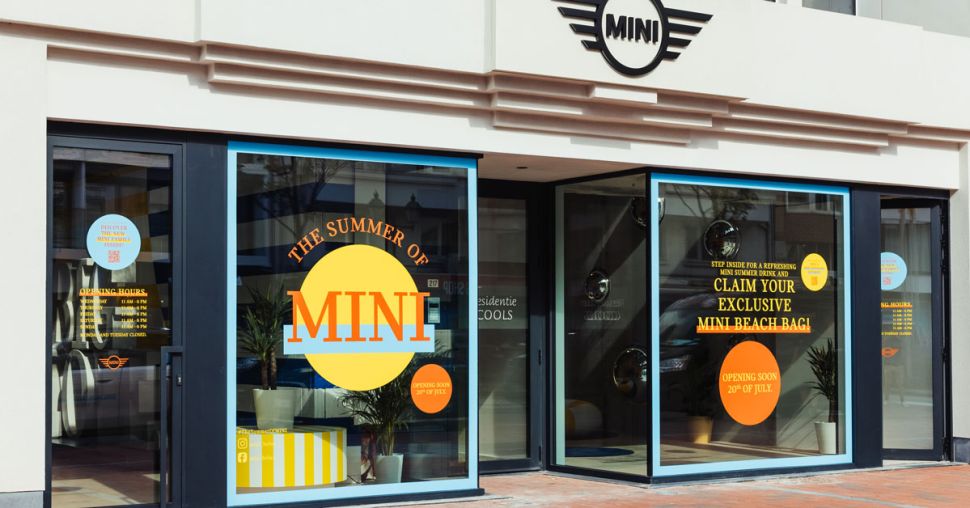 Un pop up store MINI s’installe à Knokke pour l’été