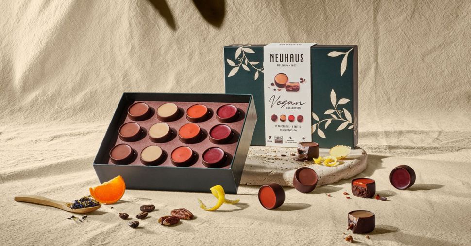 Neuhaus lance sa propre collection de pralines vegan