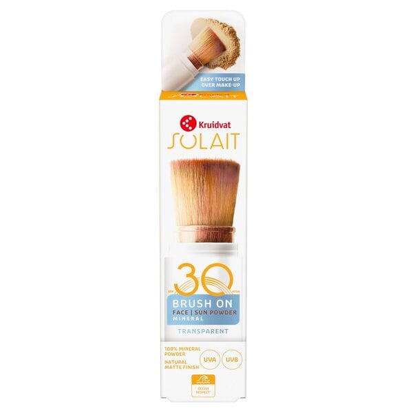 Solait SPF30 Brush on Face Transparant Sun Powder