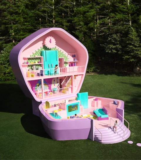 Le coffret Polly Pocket est disponible grandeur nature sur Airbnb