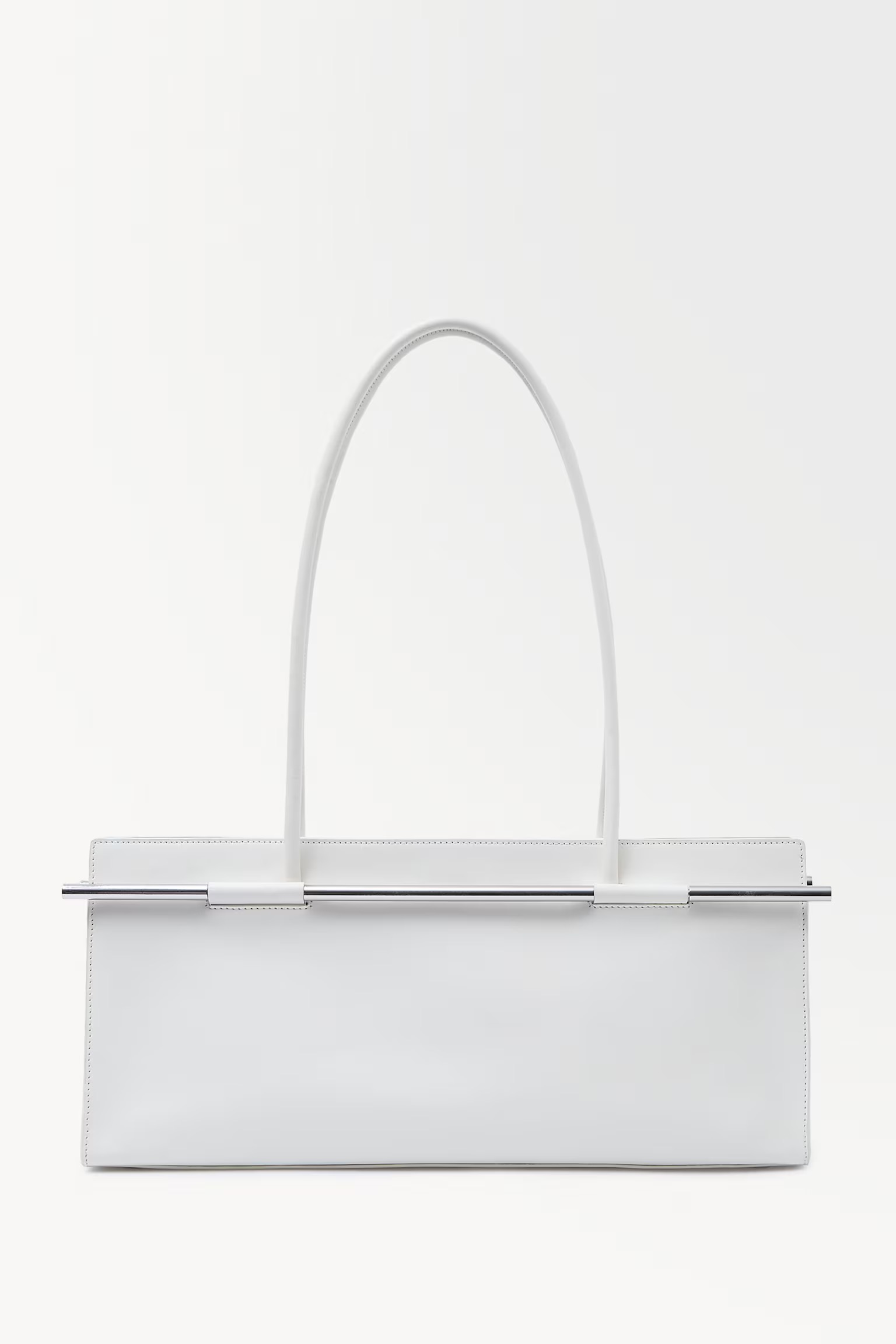 Tote structuré en cuir