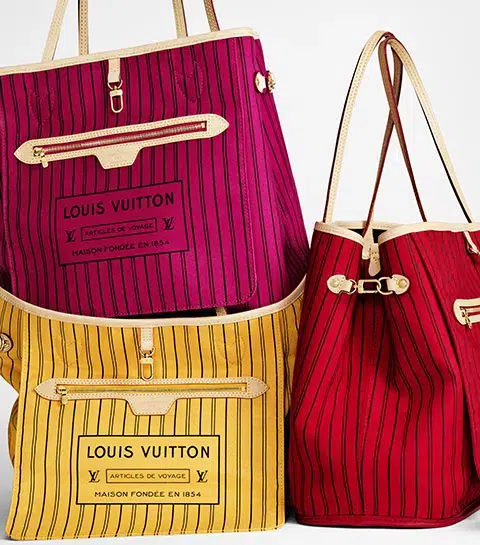 La nouvelle transformation de l’iconique Neverfull de Louis Vuitton