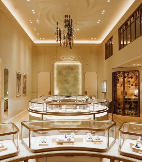 Cartier ouvre une boutique oeuvre d’art