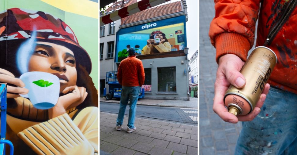 Early Birds : la fresque colorée de Bart Smates illumine anvers