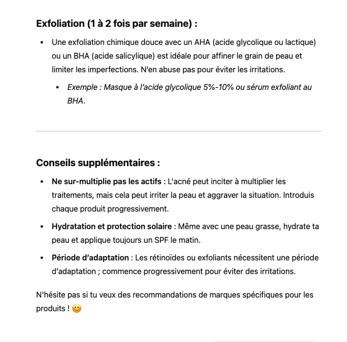 ChatGPT Dermatologue