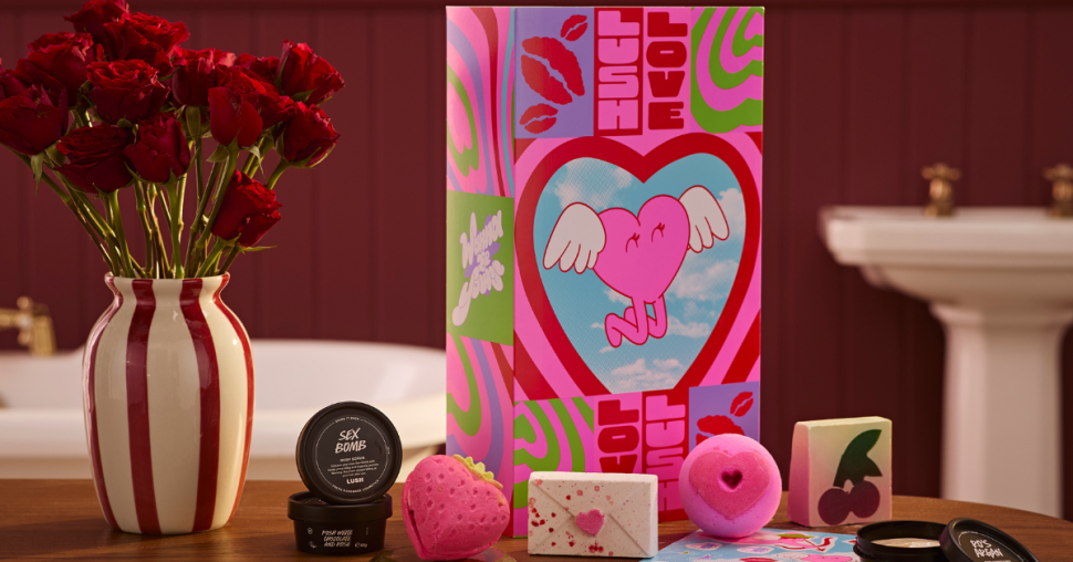 Lush célèbre l’amour en dévoilant sa collection Saint Valentin