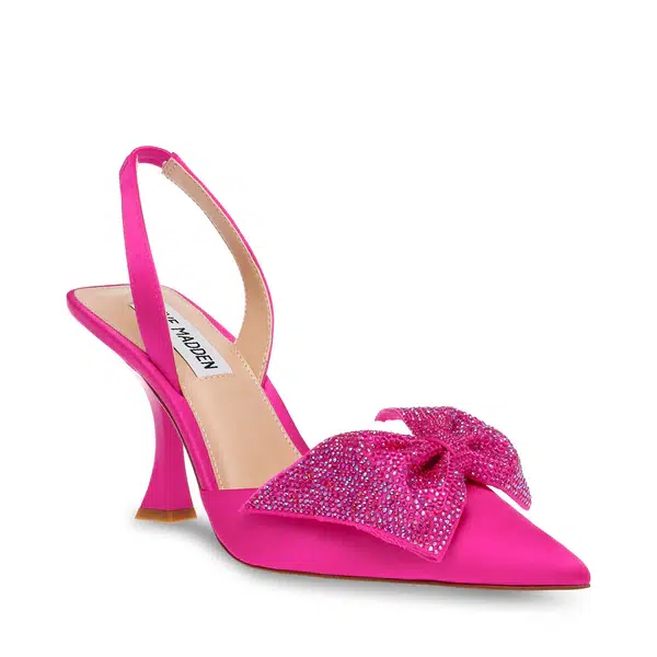 Steve Madden Niteowl magenta satin - €109,99