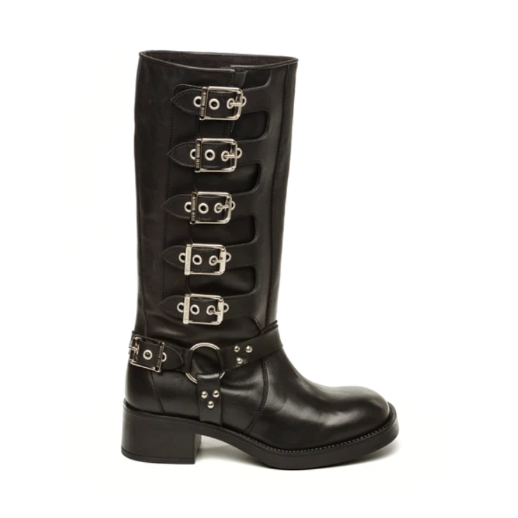 Steve Madden Battle black leather - €249,99