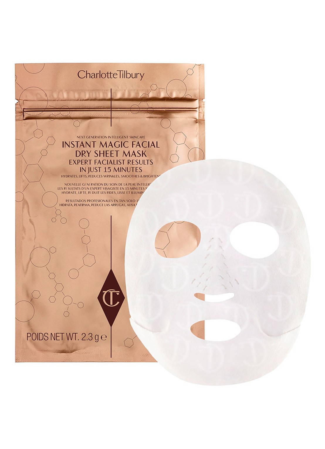 Instant Magic Facial Dry Sheet Mask, Charlotte Tilbury De Bijenkorf